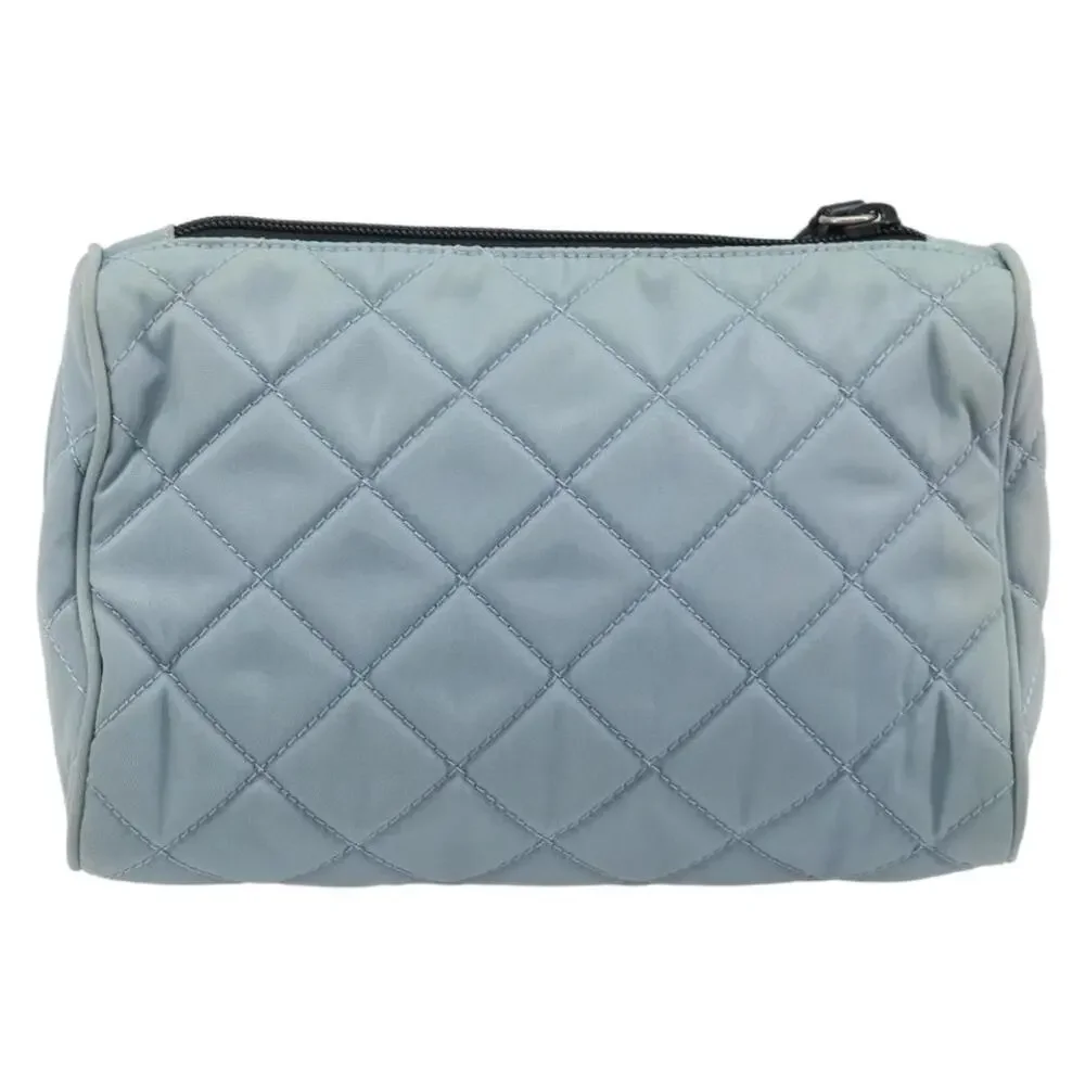Prada Nylon Pouch Light Blue